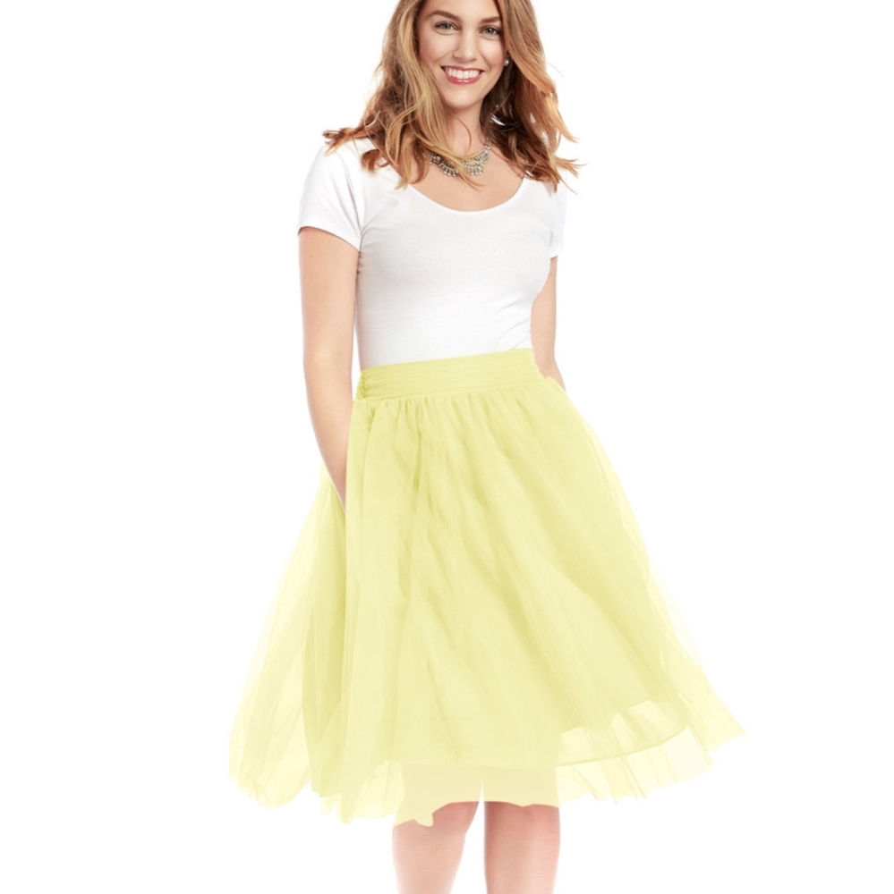Azazie midi skirt